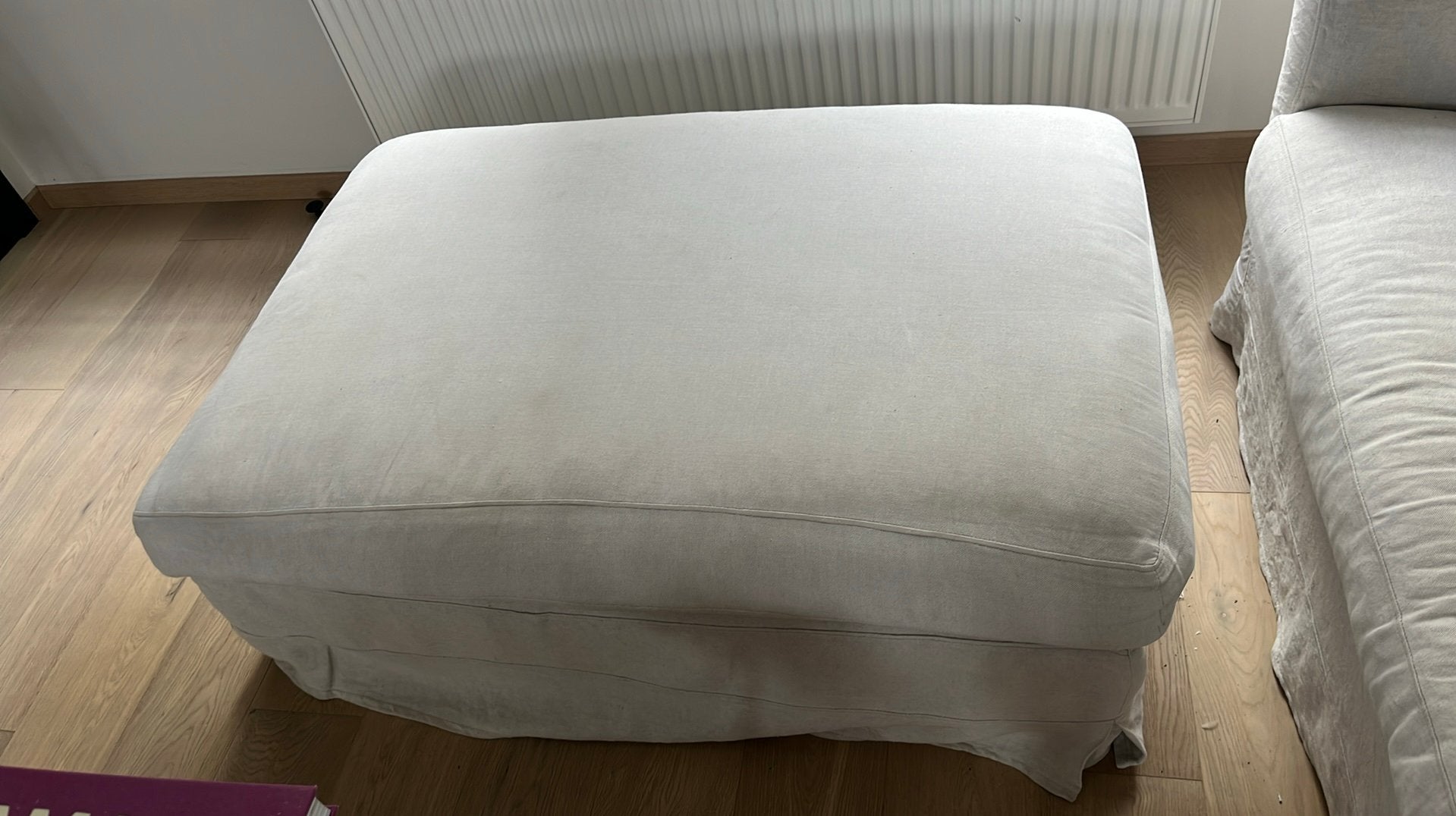 Pouf Scapa Home 80x120x44 écru, Enlèvement, Utilisé