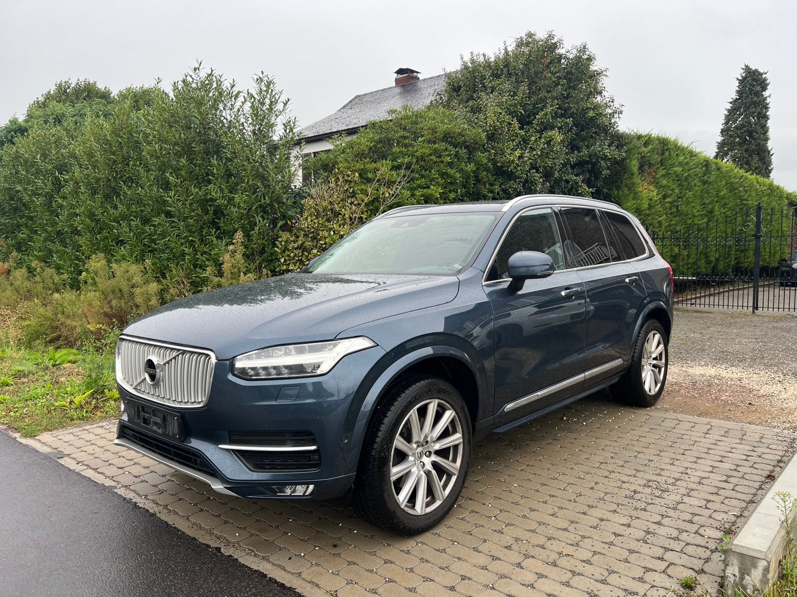 Volvo XC90 / 2.0 D 190 Pk / inscription / 2018 / 7 plaatsen, Auto's, Volvo, Dealer onderhouden, 4 cilinders, 1969 cc, Blauw