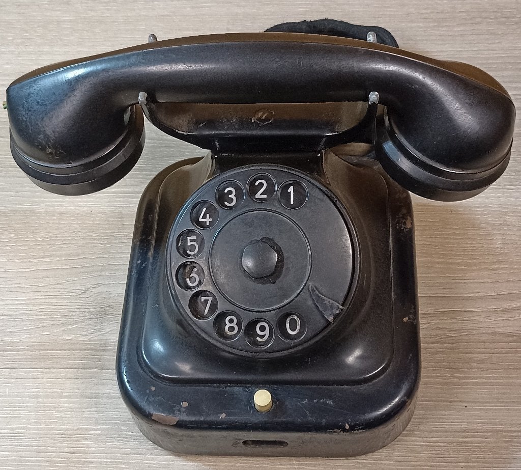 Téléphone HEEMAF 1931 Époque ww2 reconditionné PHILIPS ww2, Enlèvement ou Envoi, Autres, Autres types