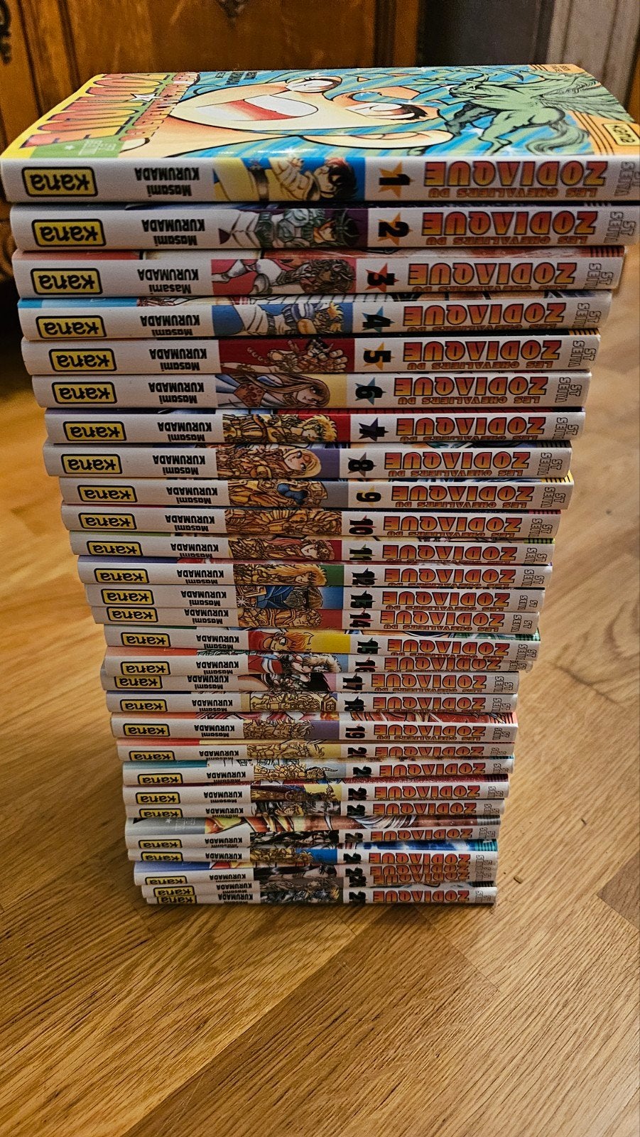 collection complète les chevaliers du zodiaque FRe parfait, Enlèvement ou Envoi