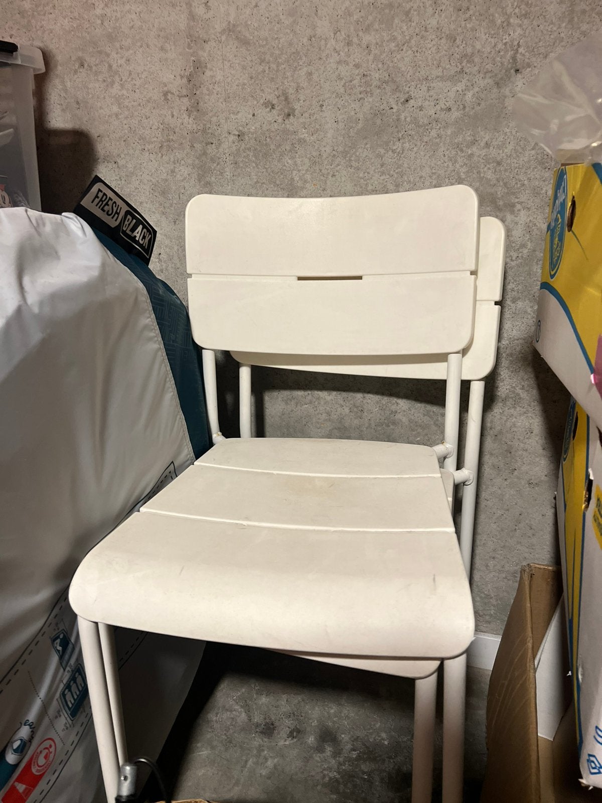 Tuinstoelen, Ophalen, Gebruikt