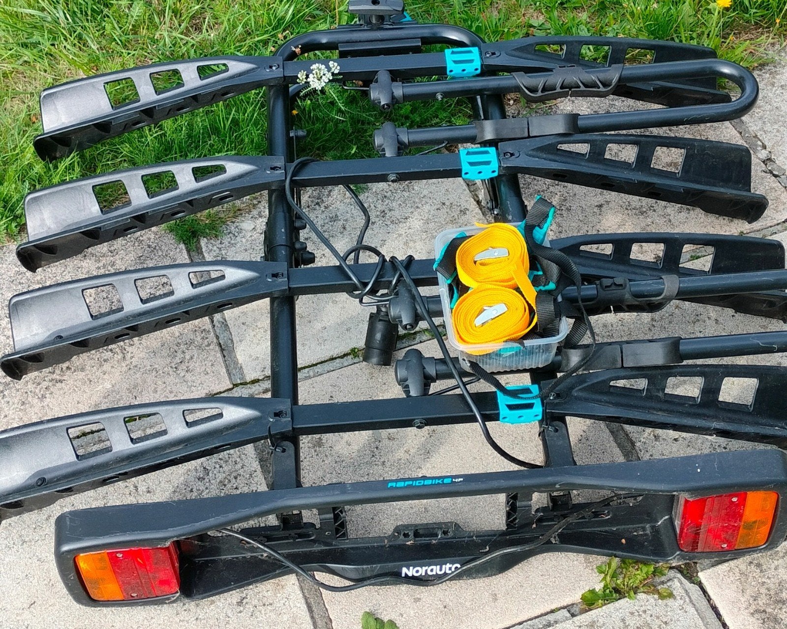 fietsendrager, Ophalen