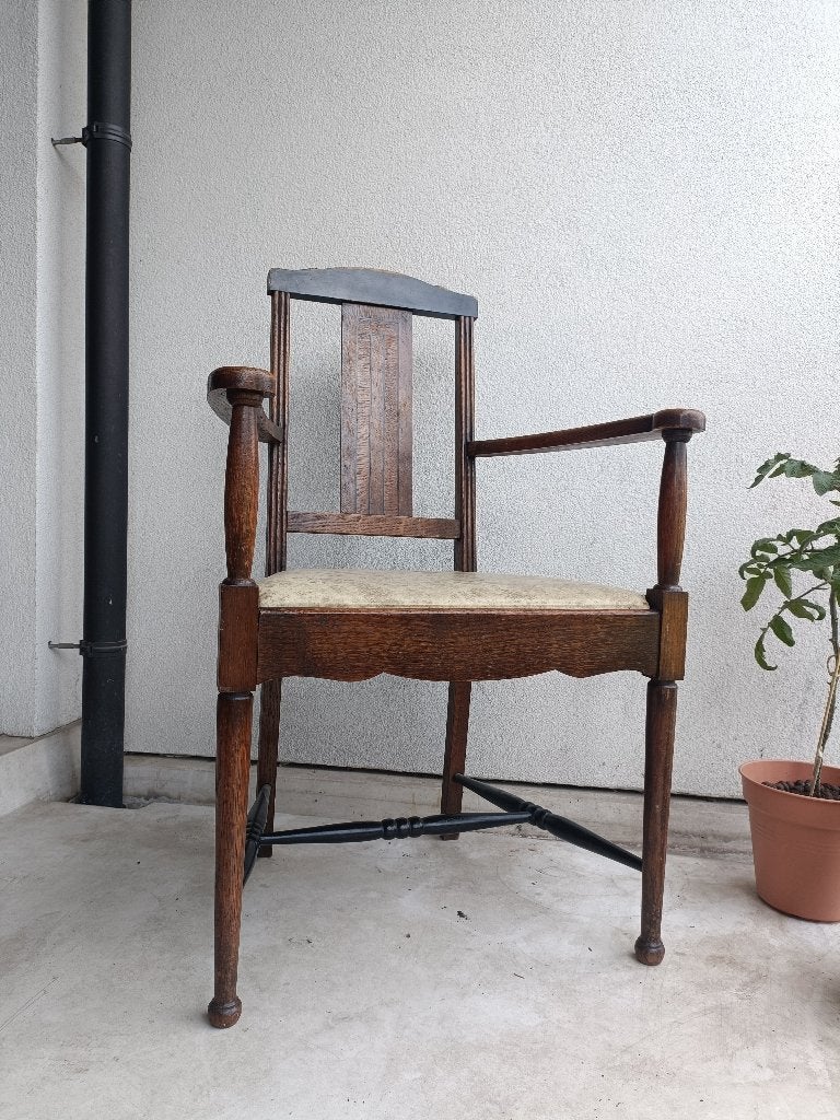 Fauteuil en bois, Maison & Meubles, Fauteuils, Moins de 75 cm, Enlèvement, Utilisé, 50 à 75 cm