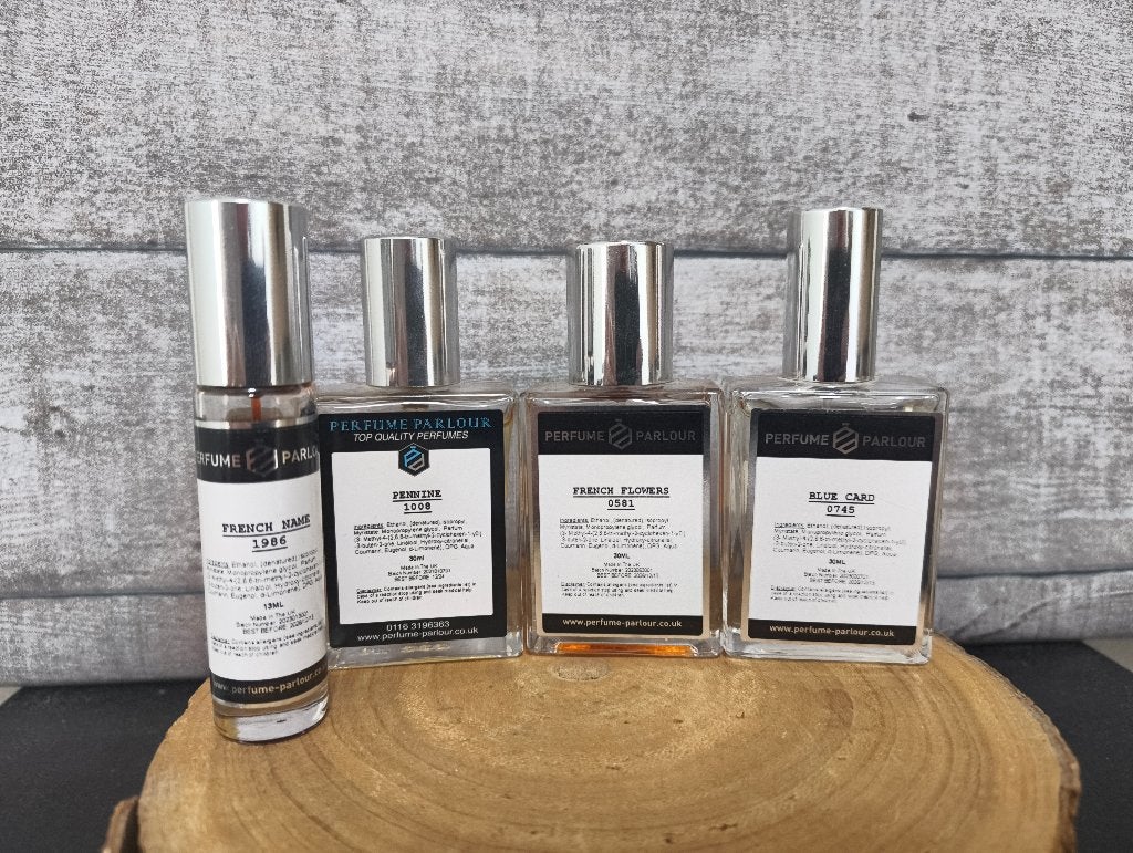 4 x Perfume Parlour parfums ZGAN, Envoi, Comme neuf