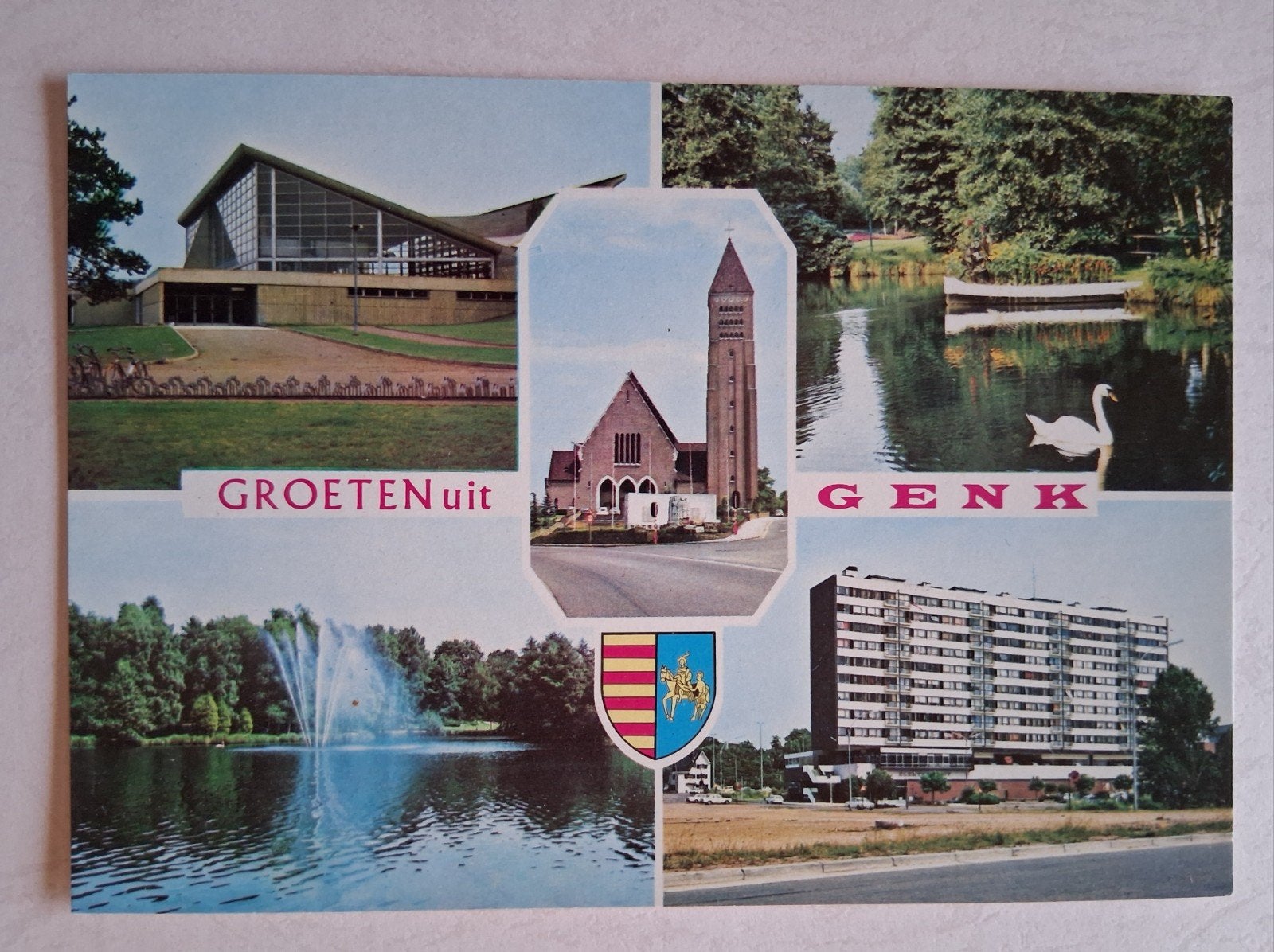 postkaart Genk, Verzamelen, Postkaarten | België, Ophalen of Verzenden