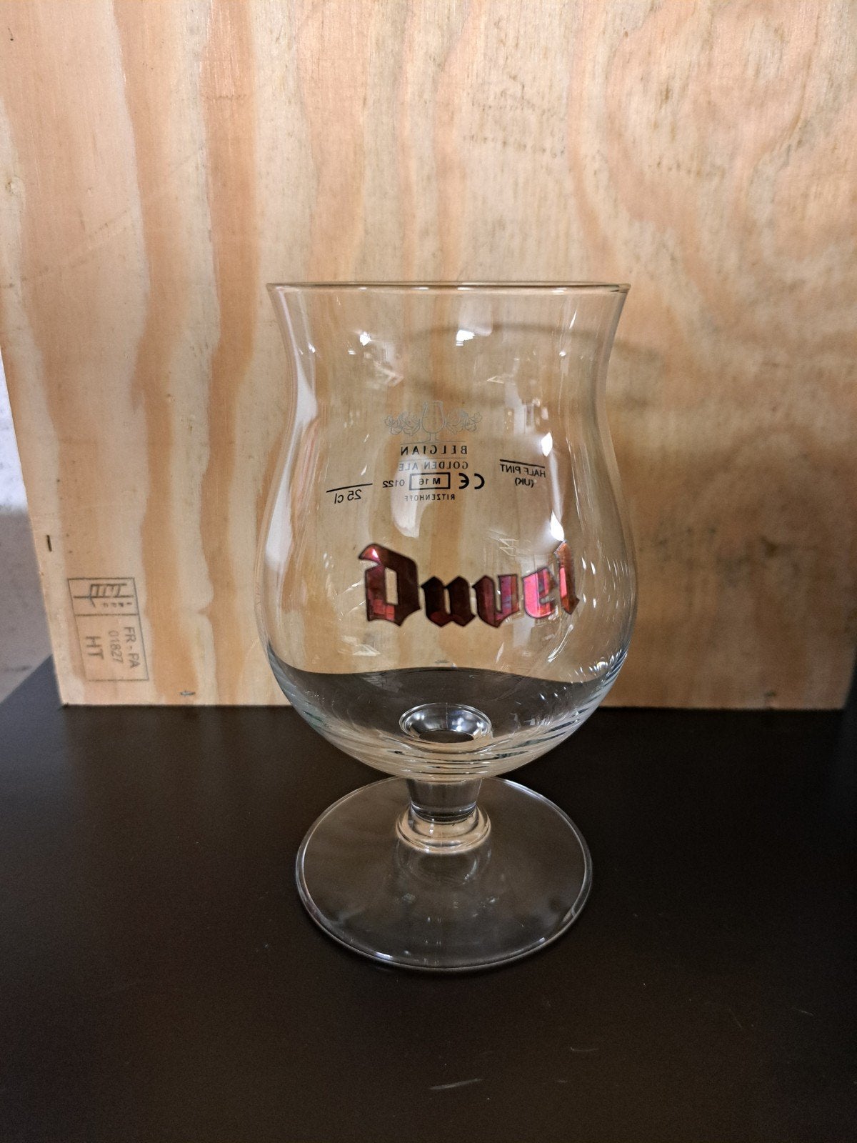 Duvel glas 25cl UK, Enlèvement ou Envoi
