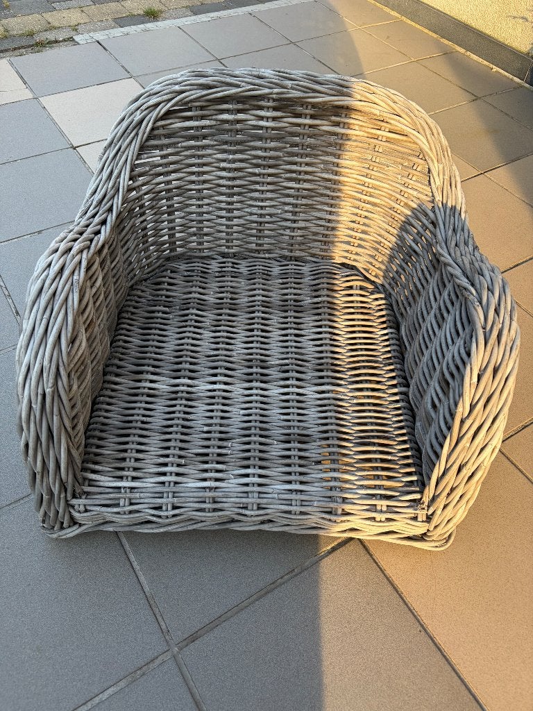Rotan hondenmand, Dieren en Toebehoren, Ophalen, Zo goed als nieuw
