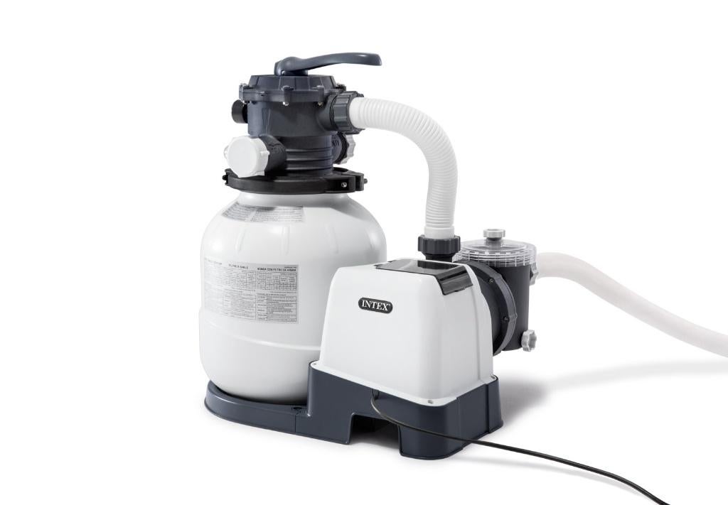 Intex zwembad, warmtepomp, zandfilter enz..., Tuin en Terras, Ophalen, 200 tot 300 cm, 80 tot 120 cm, Zo goed als nieuw