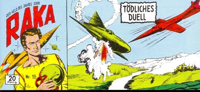 Verzameling strips Raka,der held des jahres 2000., Meerdere stripboeken, Ophalen of Verzenden, Zo goed als nieuw