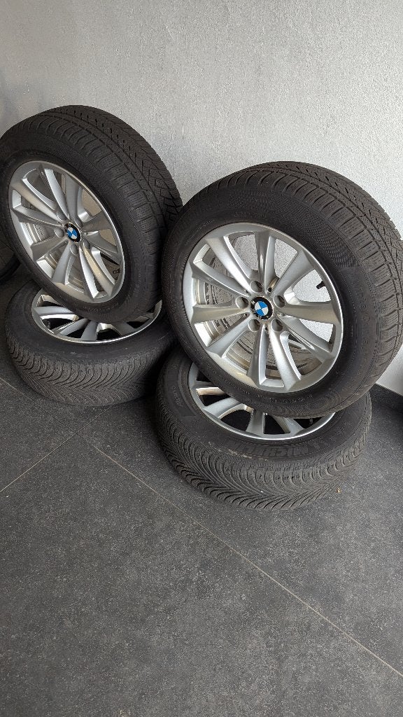 BMW Velgen Druksensoren Winterbanden, Ophalen, Gebruikt, 17 inch, Winterbanden