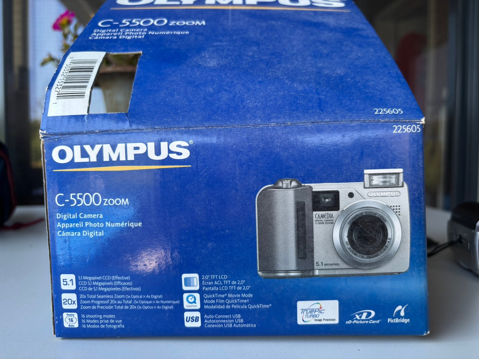 Digitale Camera Olympus C-5500, TV, Hi-fi & Vidéo, Appareils photo numériques, 5 mégapixels, Utilisé, 8 fois ou plus, Carte mémoire
