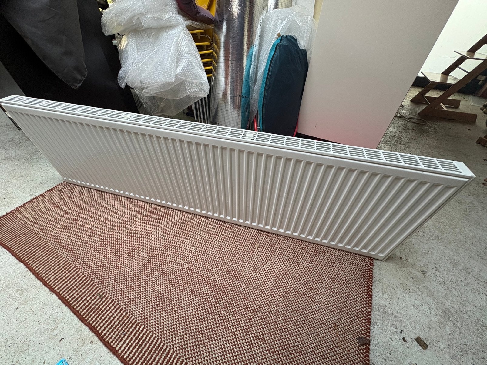 Radiator circa 180 cm x 50 cm, Ophalen, Gebruikt, Radiator