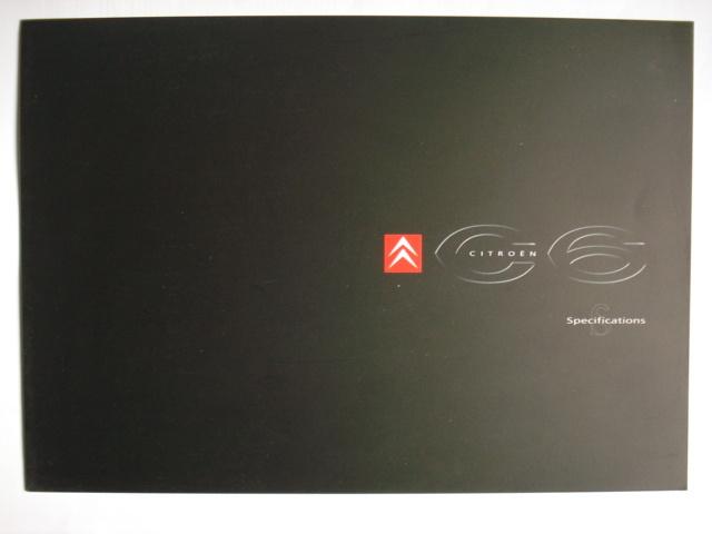 Citroën C6 2007 AUS specs Brochure Catalogue Prospekt, Boeken, Auto's | Folders en Tijdschriften, Zo goed als nieuw, Citroën, Verzenden