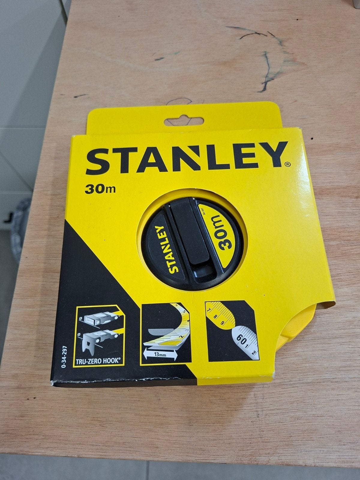 Lintmeter, Doe-het-zelf en Bouw, Gereedschap | Handgereedschap, Ophalen, Nieuw, Stanley