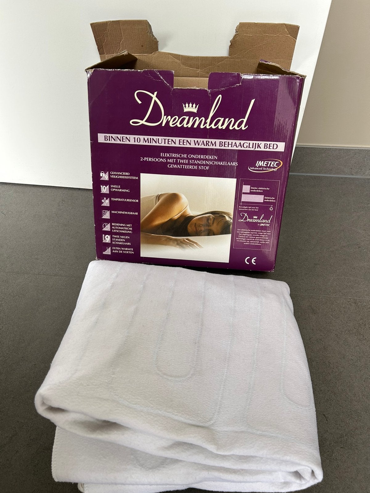 Elektrisch deken te koop, Ophalen, Zo goed als nieuw