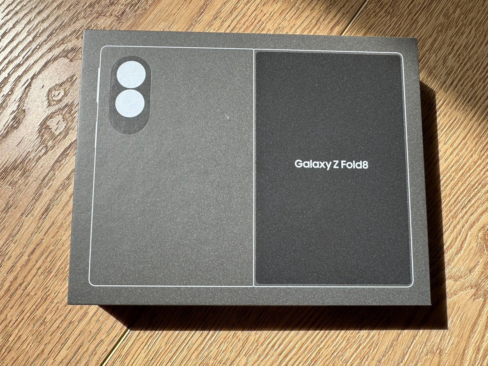 Samsung Galaxy Z Fold 8 Graphite 256 GB, Telecommunicatie, Mobiele telefoons | Samsung, Ophalen, Zwart, Touchscreen, Zo goed als nieuw
