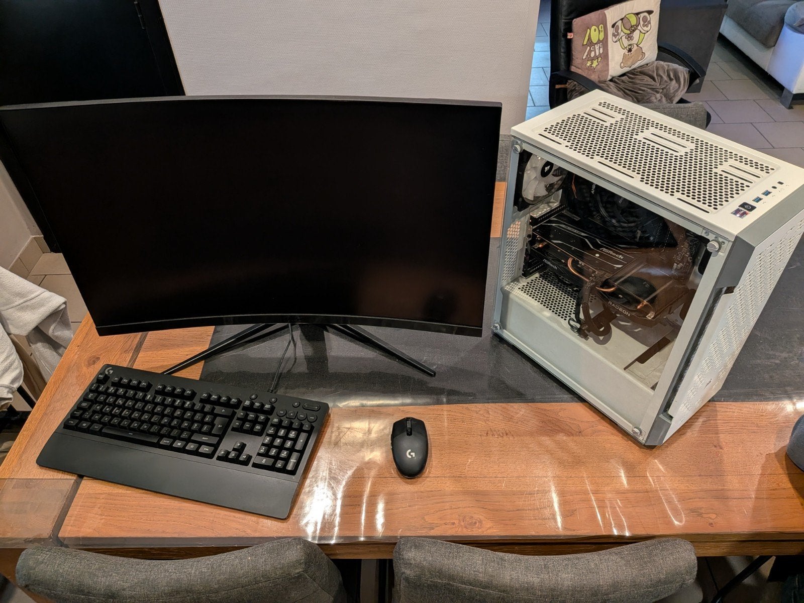 Volledige mid-range Gaming setup!!, AMD Ryzen 5, Zo goed als nieuw, Gaming, HDD