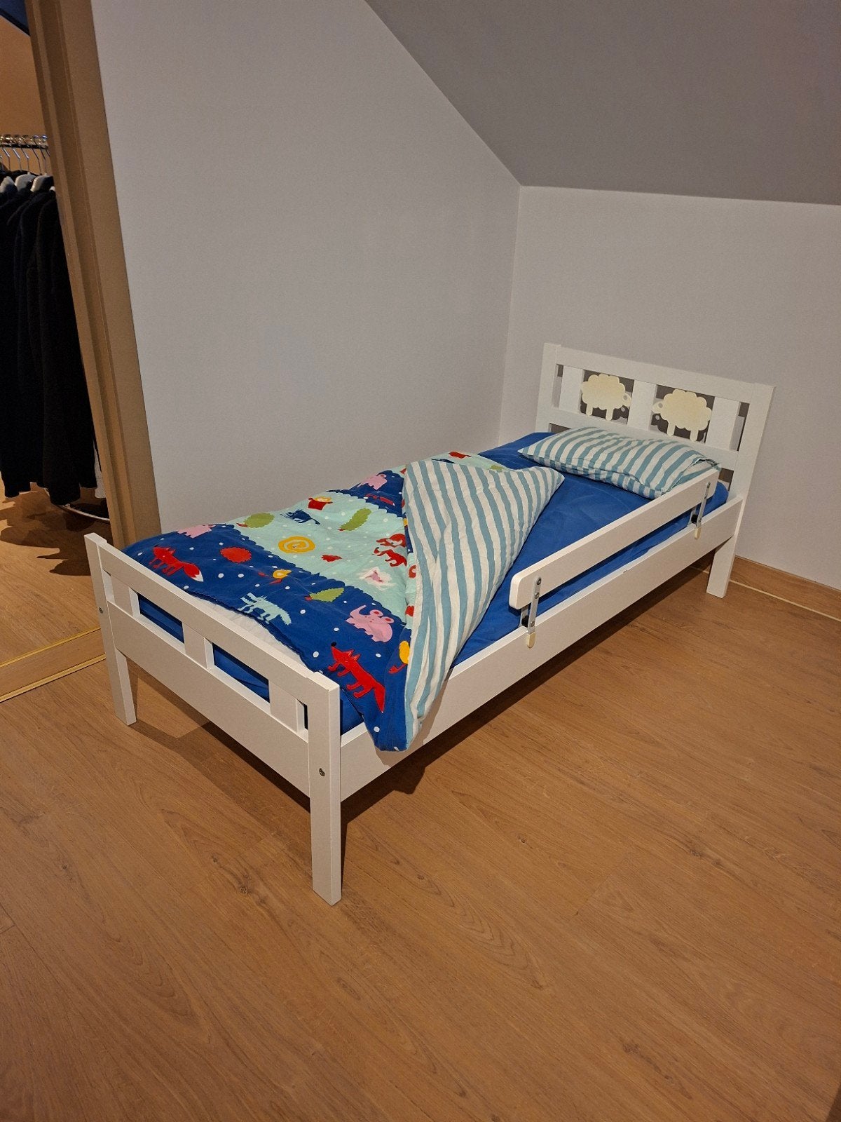 kinderbed, Ophalen, Matras