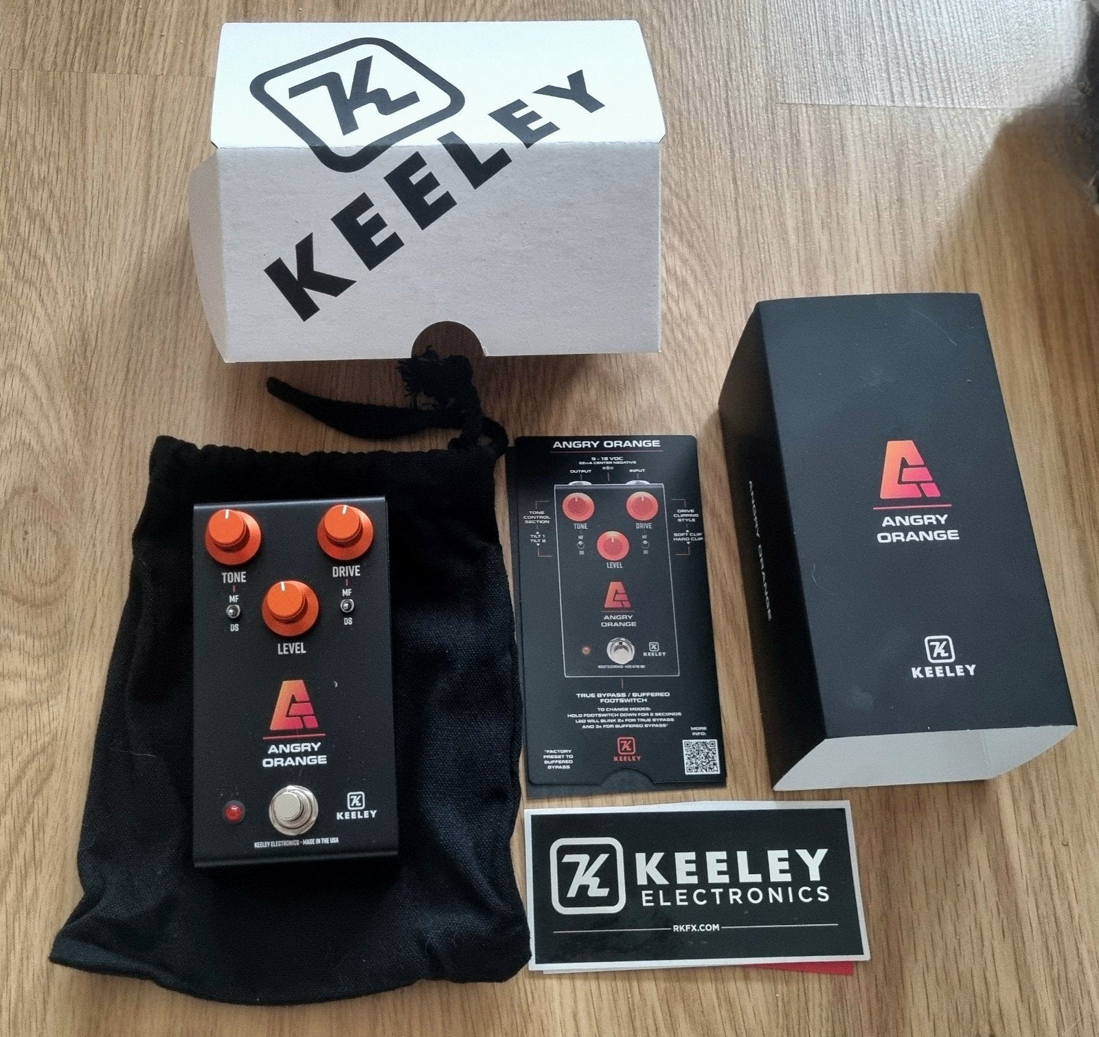 Pédale guitare Keeley Angry Orange Neuve, Musique & Instruments, Enlèvement, Neuf