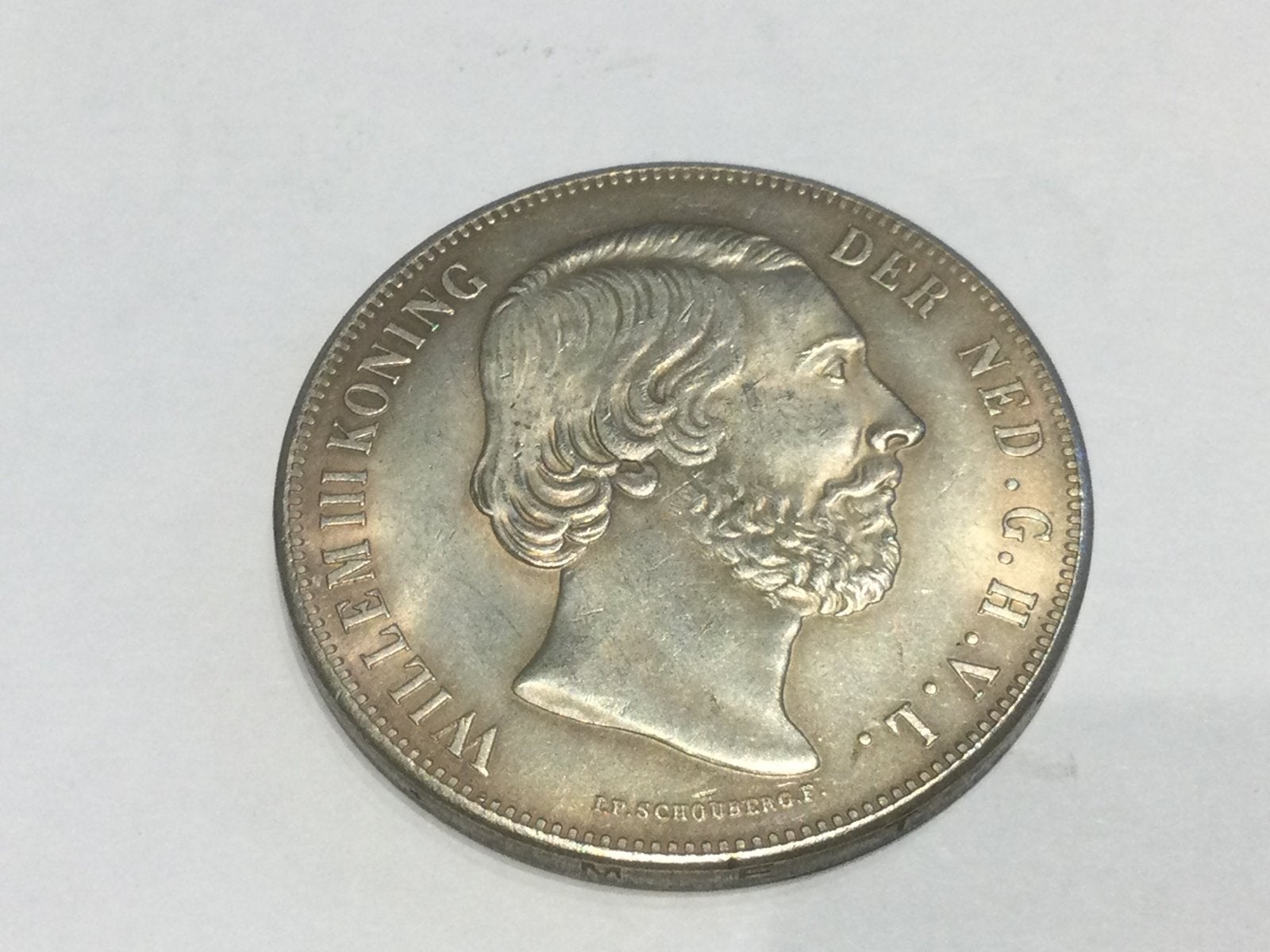 Nederland 2 1/2 gulden 1873, Ophalen of Verzenden