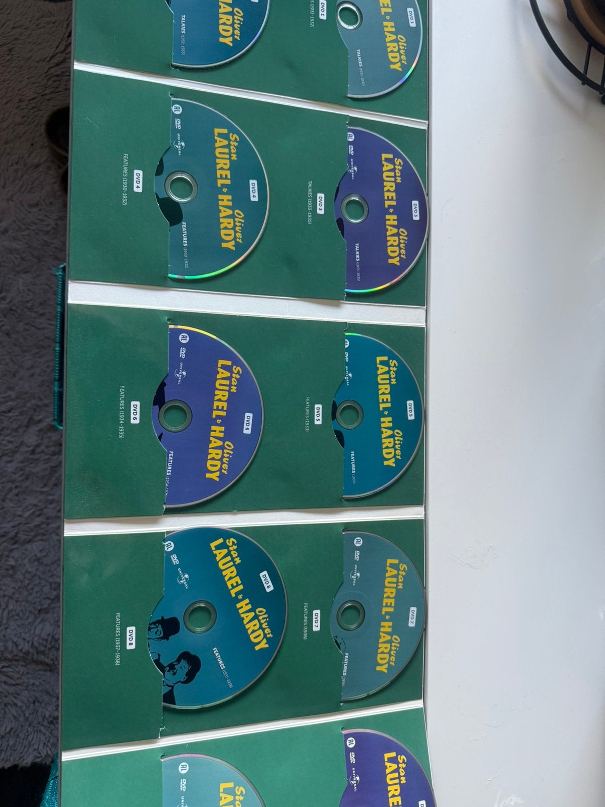 Cd-Collectie van laurel &hardy, Cd's en Dvd's, Ophalen, Speciale editie, Overige typen, Zo goed als nieuw