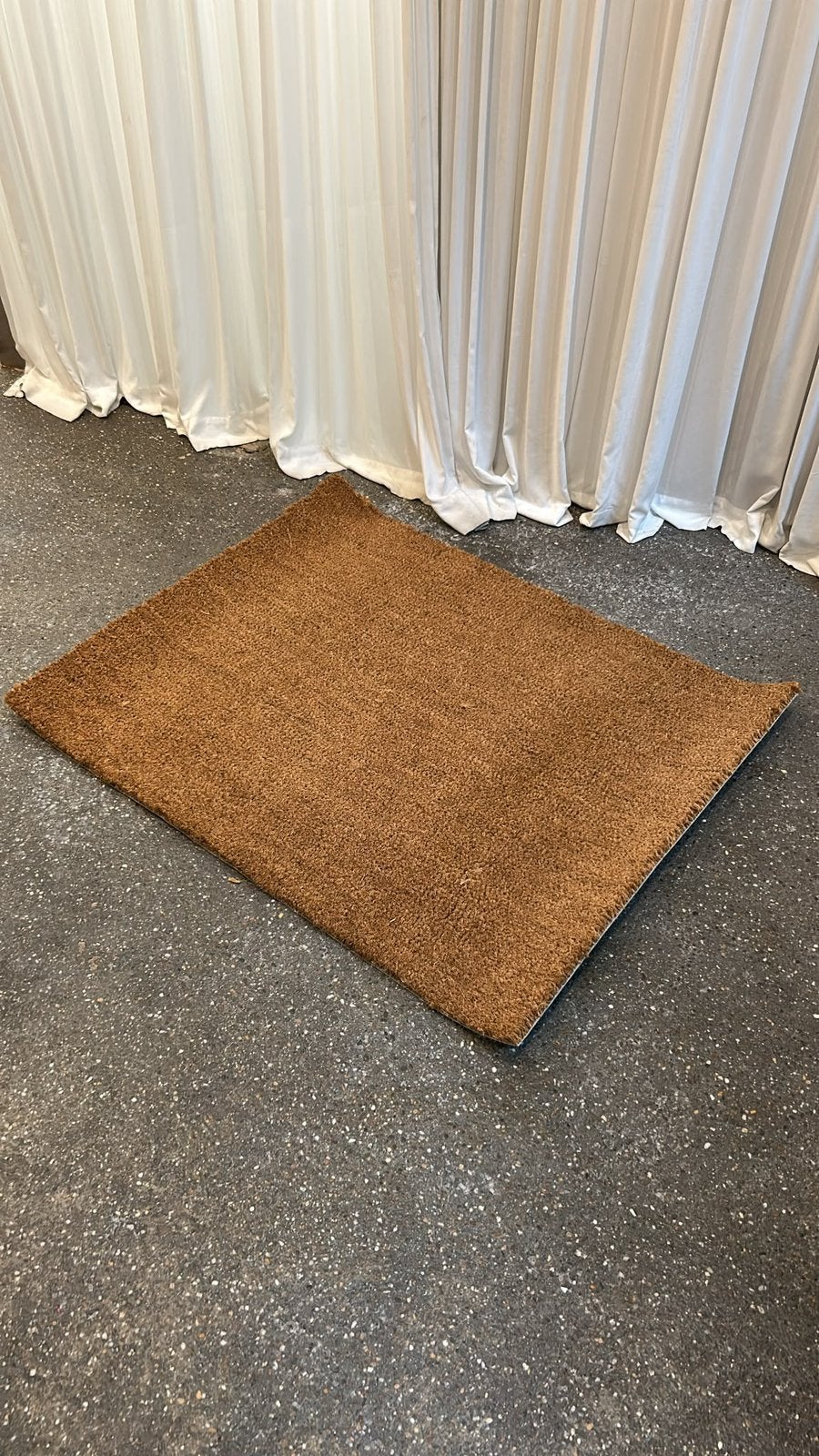 Nieuwe kokosmat 80x100 cm + ondermat, Ophalen, Nieuw