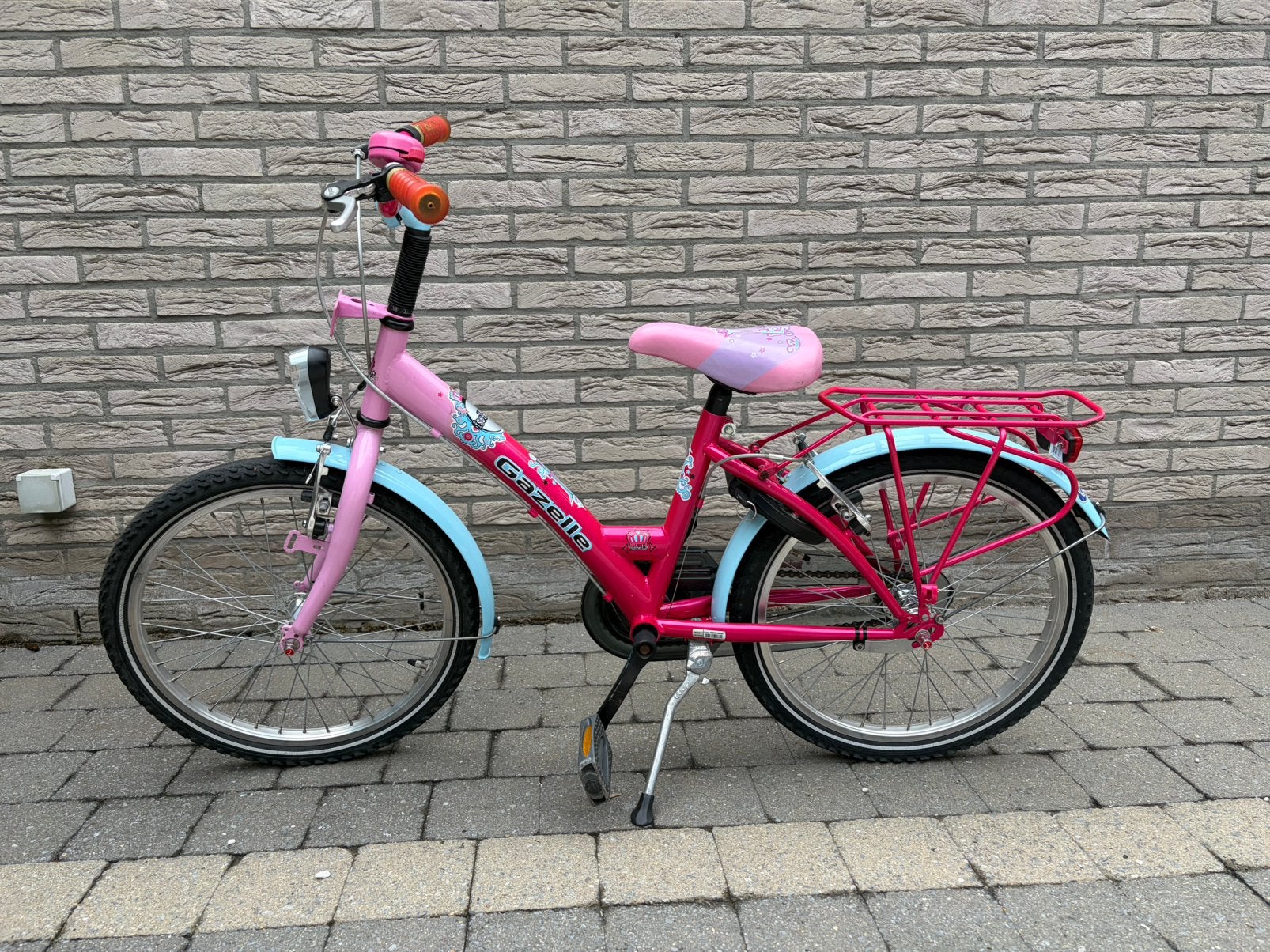 Meisjesfiets gazelle 20 inch, Fietsen en Brommers, Ophalen, Zo goed als nieuw, 20 inch