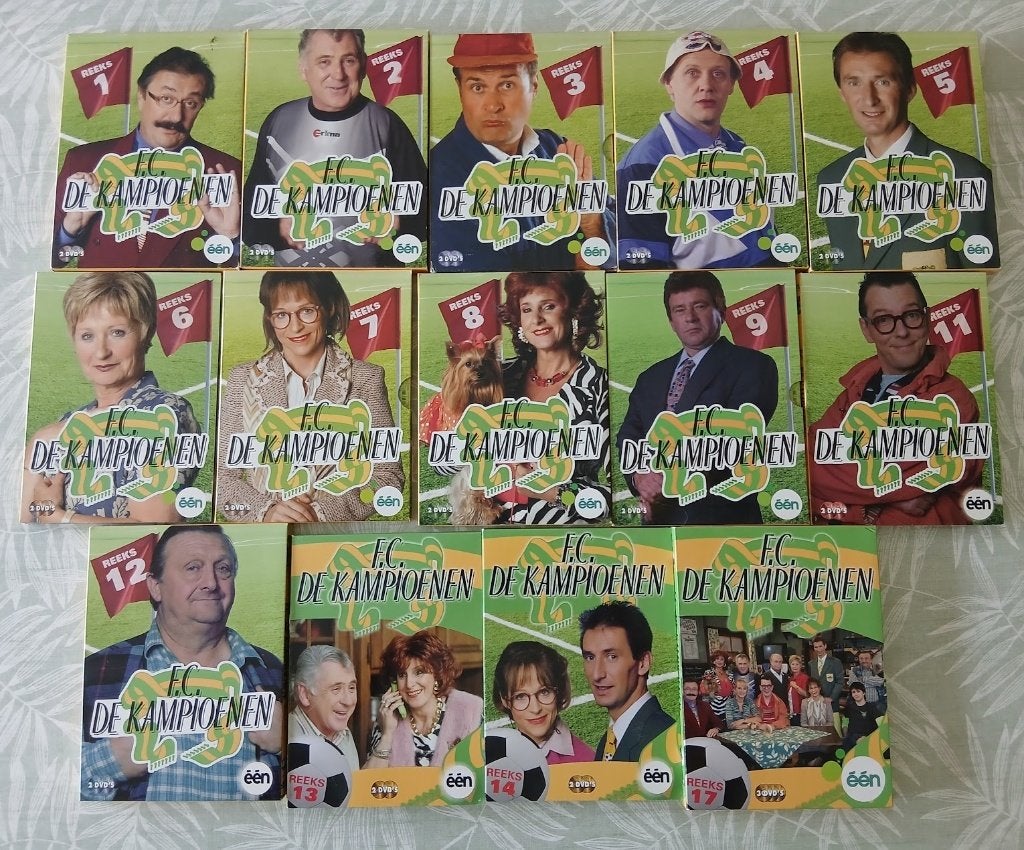 Diverse seizoenen dvd FC de kampioenen, Cd's en Dvd's, Dvd's | Tv en Series, Gebruikt, Seizoen 3, Komedie, Ophalen of Verzenden