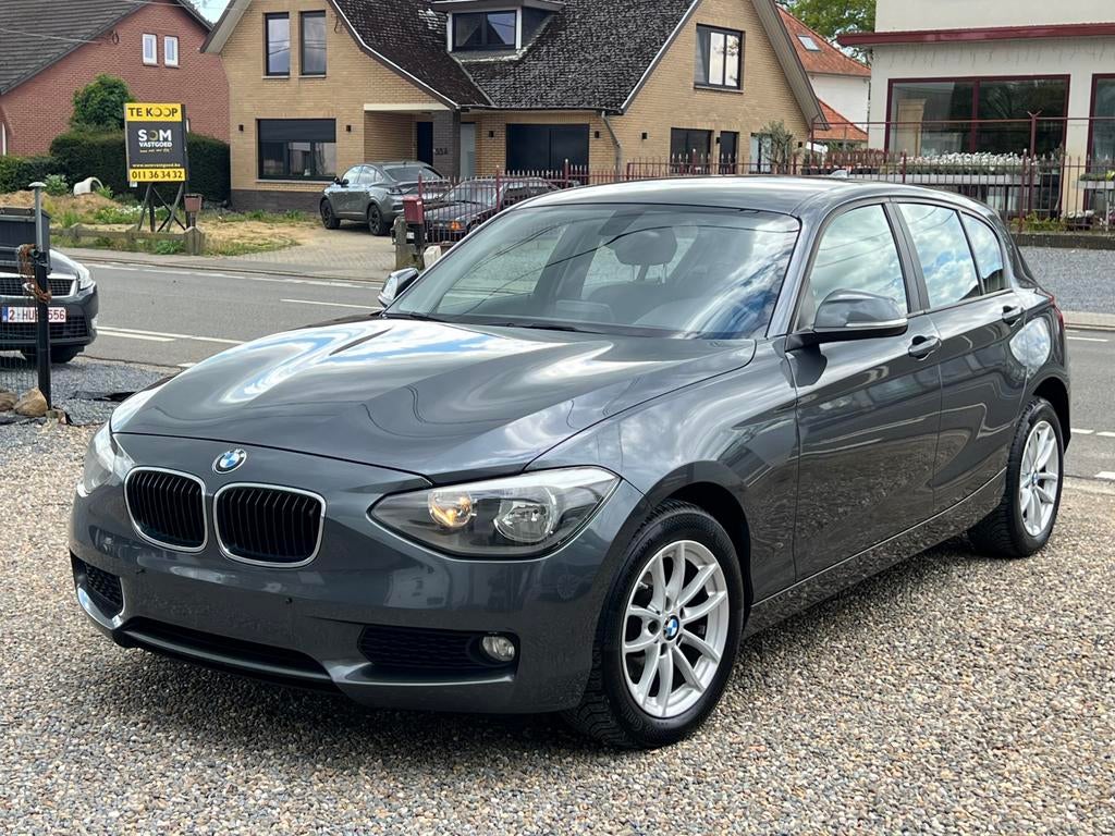 Bmw 118D 2.0Cc Diesel 136Pk 2015 euro 5b Zeer Proper, Auto's, BMW, Euro 5, 1 Reeks, Leder, Bedrijf