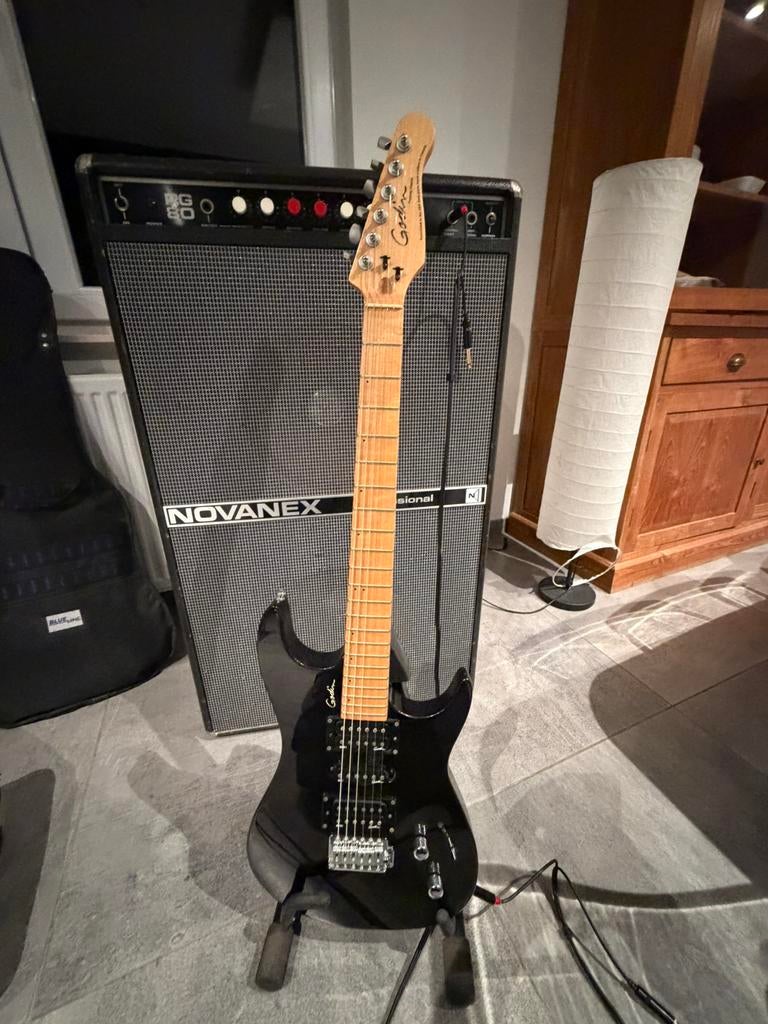 Guitare electrique godin black pearl, Musique & Instruments, Enlèvement, Comme neuf