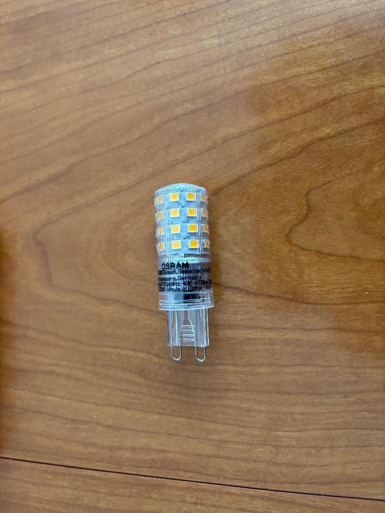 Ledlamp Osram 4w 470 lumen 2700k AC 32118 led G9., Ophalen of Verzenden, Zo goed als nieuw, Led-lamp