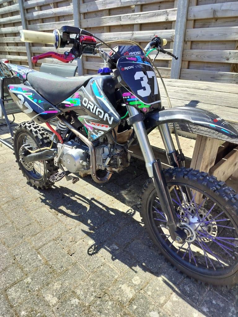 Dirtbike Orion 125cc 4-takt, Enlèvement