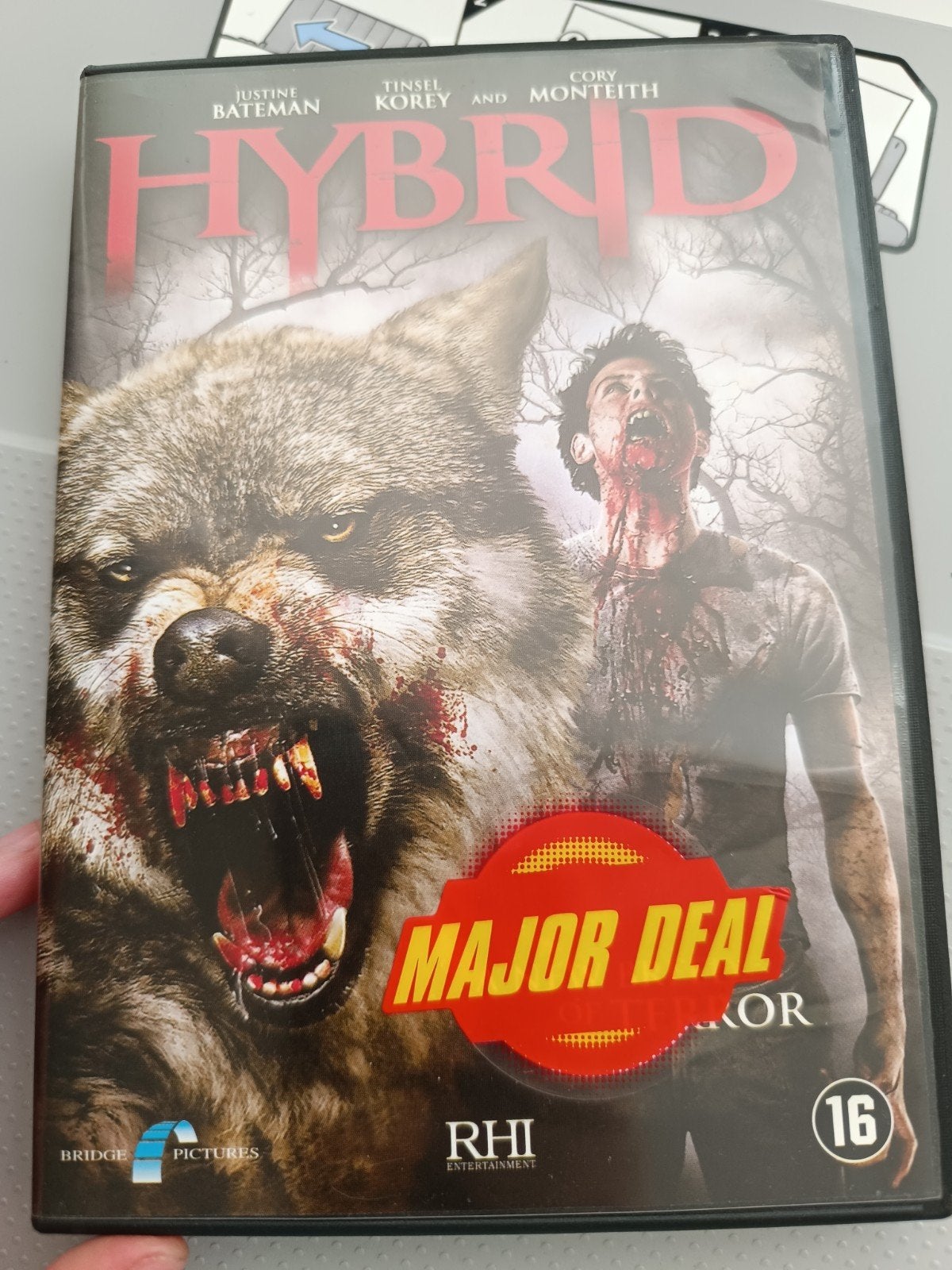 Dvd Hybrid, Cd's en Dvd's, Dvd's | Horror, Vanaf 16 jaar, Nederlands, Ophalen of Verzenden, Bovennatuurlijk