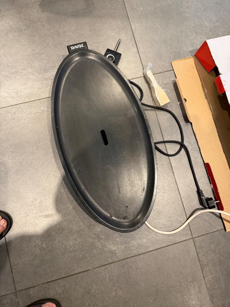 Nova grill plaat, Elektronische apparatuur, Ophalen, Gebruikt, Tafelgrill