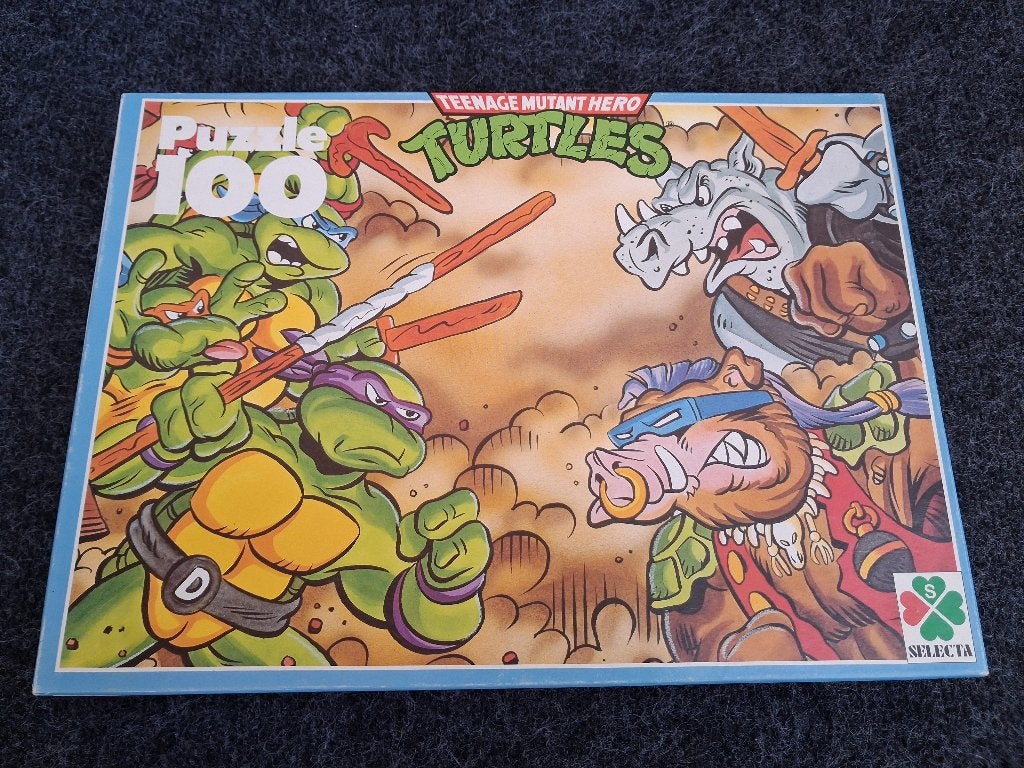 Vintage puzzel van de Teenage Mutant Ninja Turtles TMNT, Collections, Enlèvement ou Envoi, Comme neuf