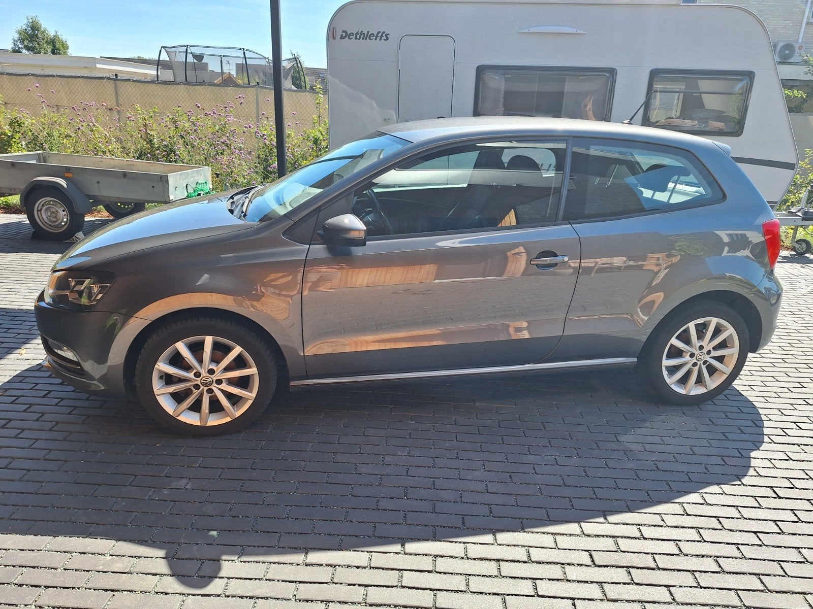 Volkswagen Polo 1.2 TSI VW auto, Autos, Volkswagen, Argent ou Gris, Achat, Boîte manuelle, 5 places