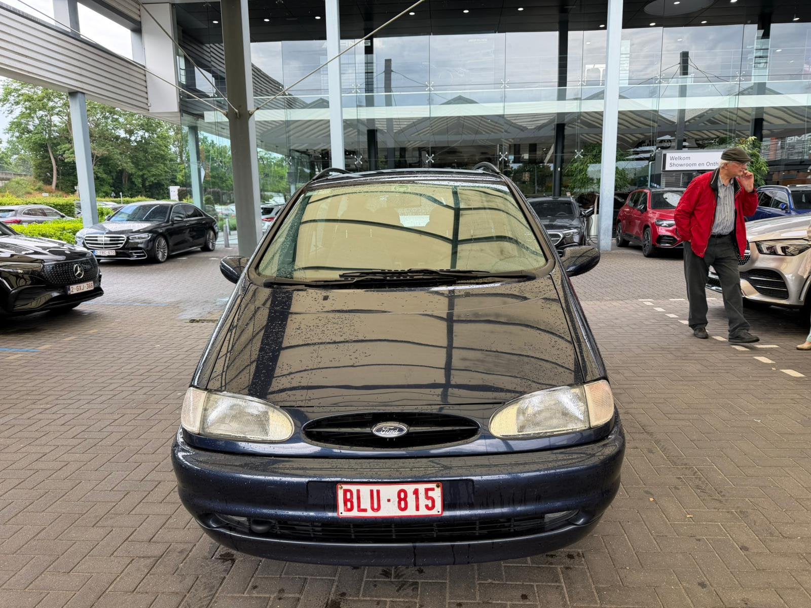 Ford galaxy ghia -228000km-2.3benzine-7plaats-Export, Voorwielaandrijving, Monovolume, Blauw, 7 zetels