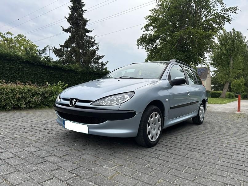 Peugeot 206 Break 1.4 Benzine euro 4 gekeurd voor verkoop, 149 g/km, Bedrijf, Elektrische ramen, Euro 4