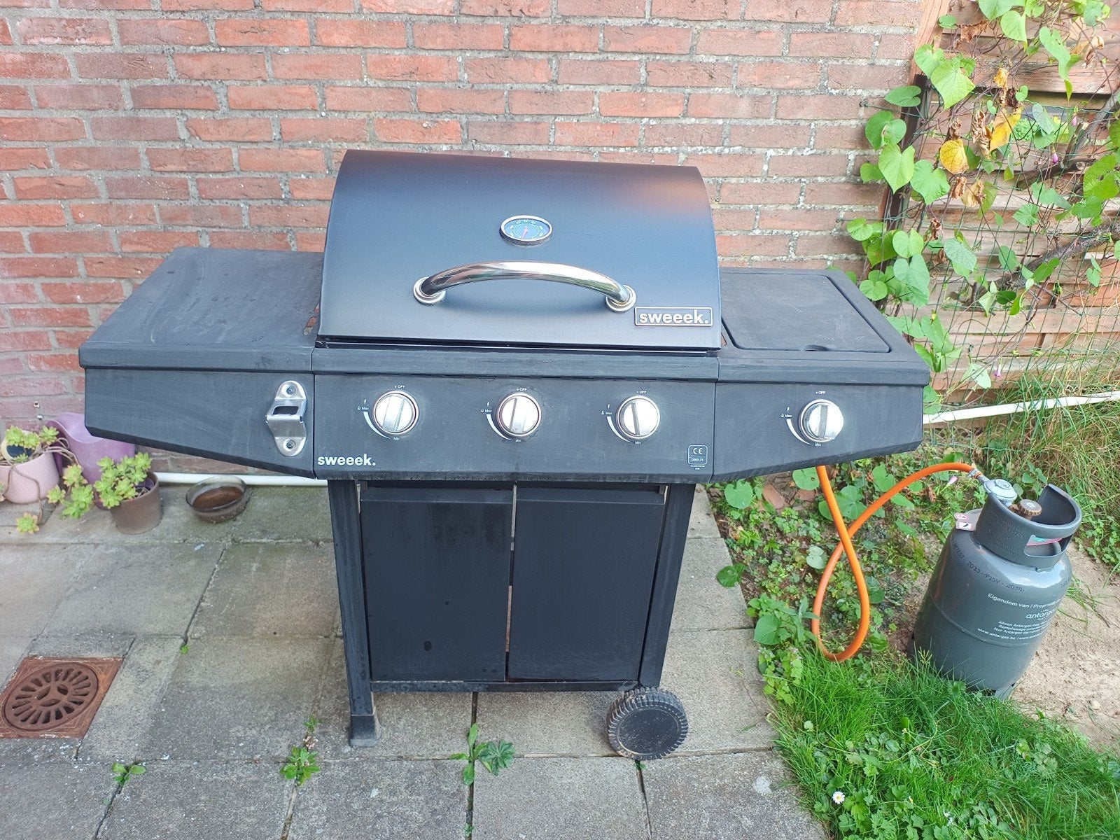 gas barbecue, Ophalen, Gebruikt, Sweeek