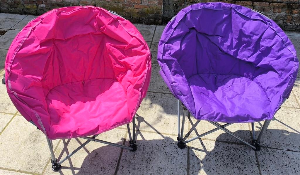 Spiksplinternieuwe kampeer stoelen, nooit gebruikt, Enlèvement