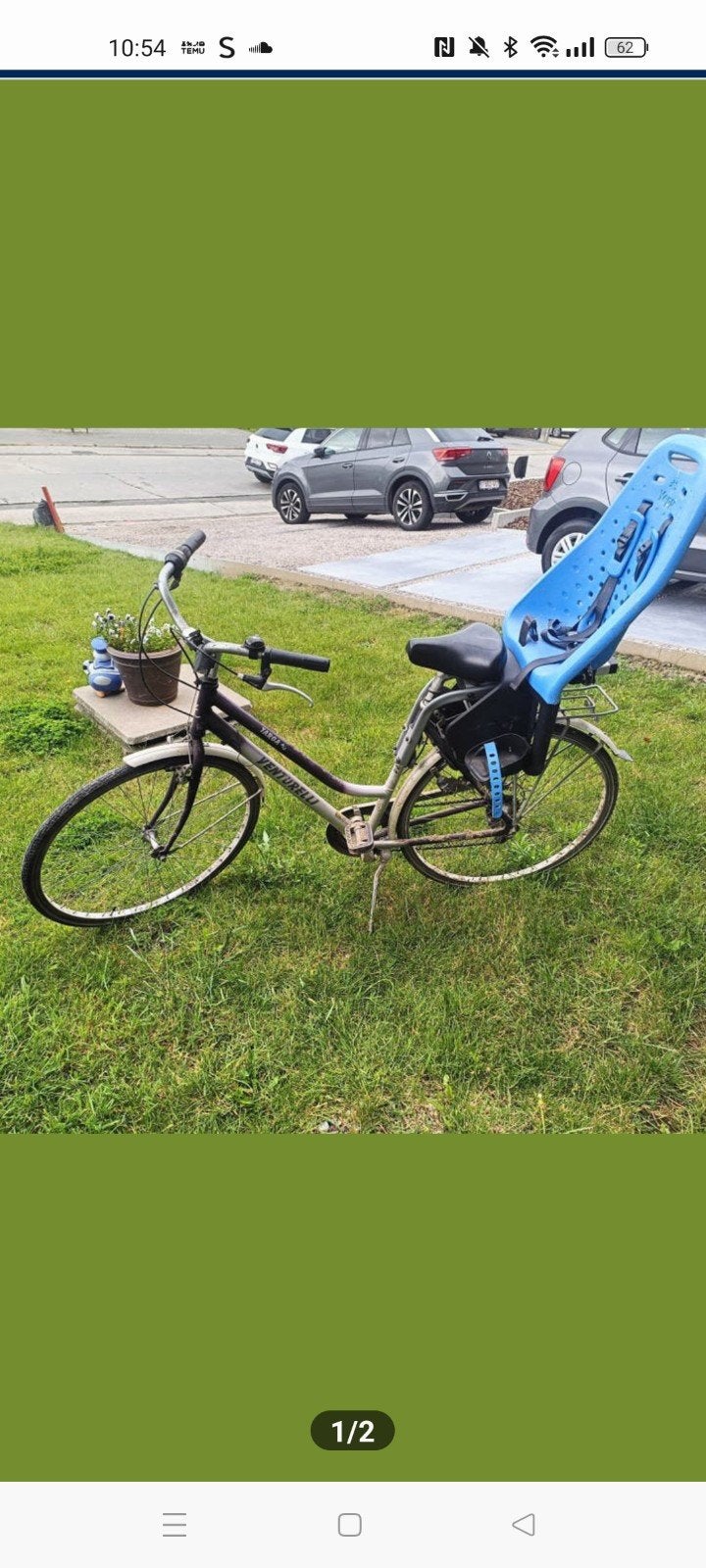 Fiets zo meenemen, Ophalen