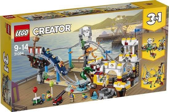 Lego creator piratenachtbaan 31084 (volledig gesorteerd), Ophalen, Lego, Zo goed als nieuw, Compleet