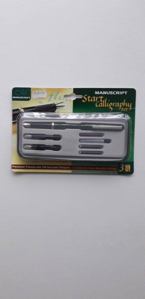 calligrafie set, Hobby en Vrije tijd, Ophalen, Nieuw
