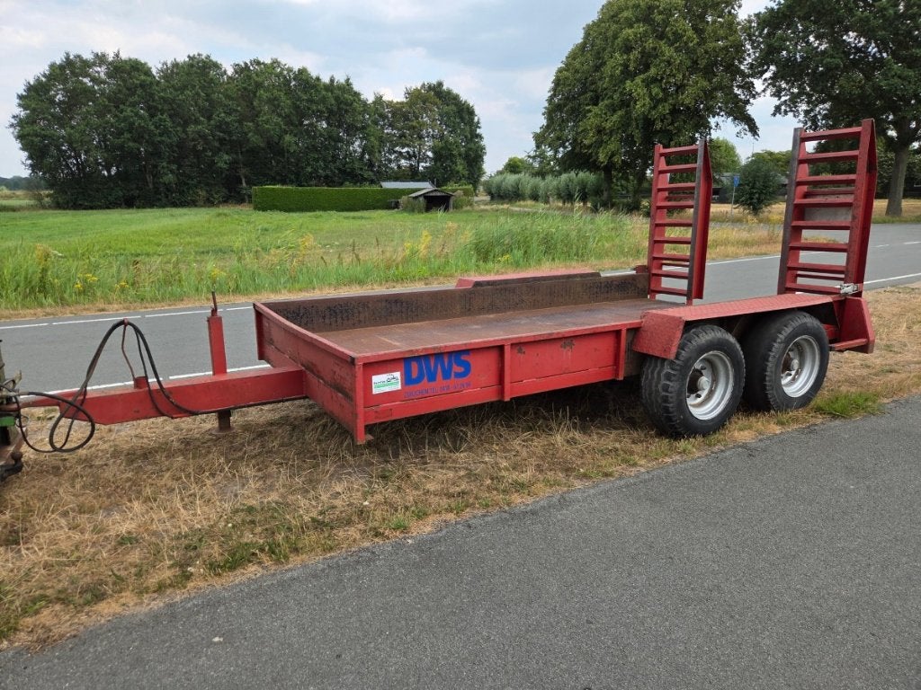 4 tons DWS (De Gamerse Smid) oprijwagen dieplader, Bedrijf, Te koop