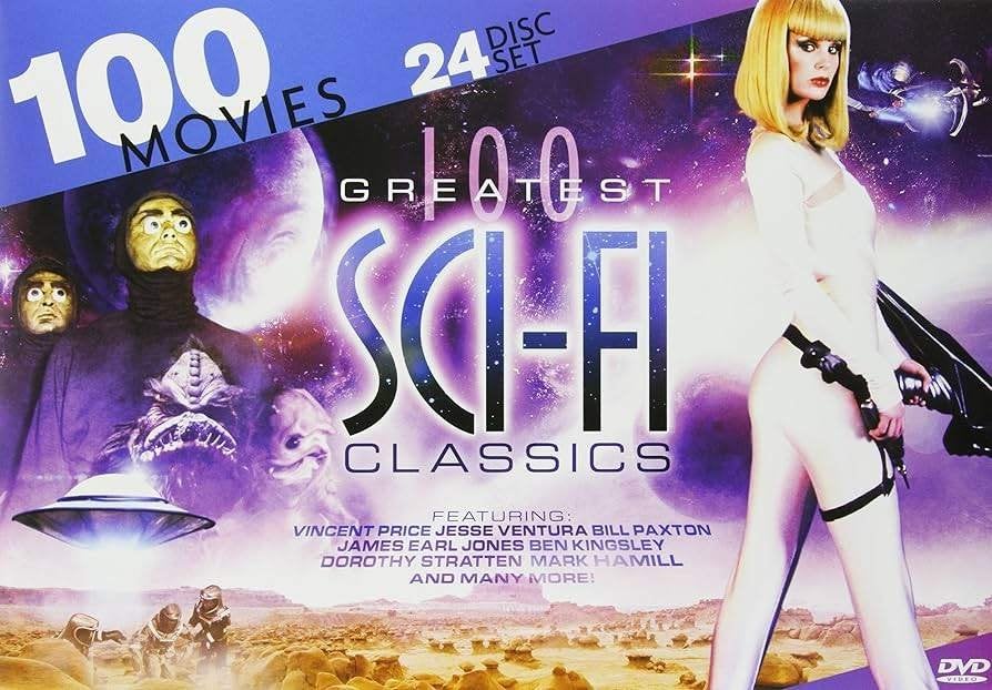 100 Greatest Sci-Fi Classics DVD Boxset (Sealed), Cd's en Dvd's, Dvd's | Science Fiction en Fantasy, Verzenden, Nieuw in verpakking