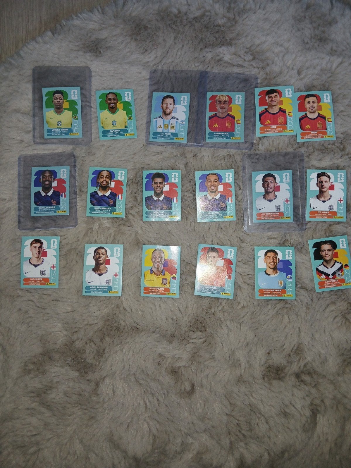 Panini wk 2026 stickerset van 18 sterspelers te koop, Ophalen of Verzenden