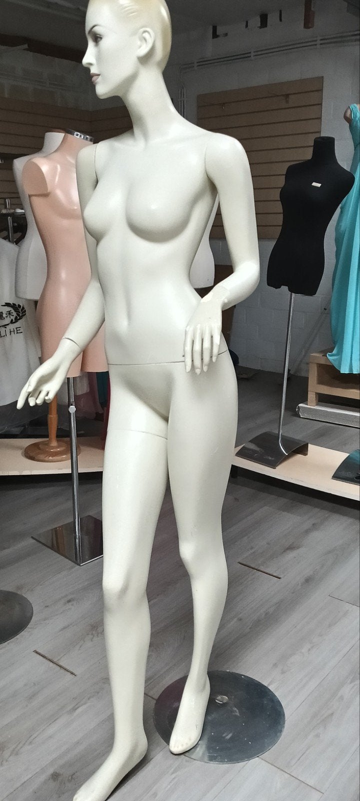 Damesmannequin hoogte 180 cm, Hobby & Loisirs créatifs, Costumes, Matériel de théâtre & Jeux de rôle, Enlèvement