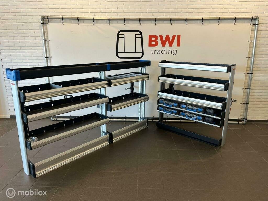 Sortimo set bedrijfswageninrichting L+R complete inrichting, Enlèvement ou Envoi