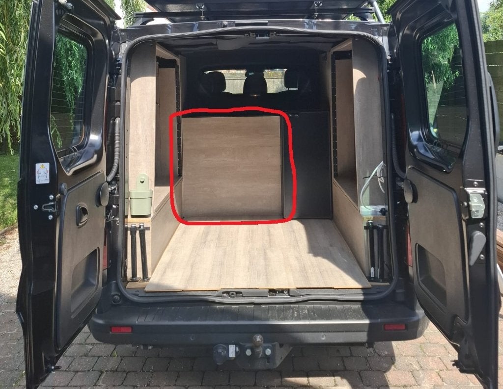 campingmeubel, Caravans en Kamperen, Ophalen, Gebruikt, Campingkast