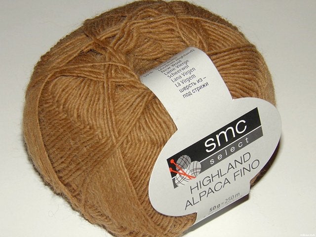 SMC SELECT Highland Alpaca Fino coloris 7304, Hobby en Vrije tijd, Breien en Haken, Ophalen of Verzenden, Nieuw, Breien, Wol of Garen